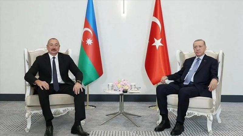 Azerbaycan Cumhurbaşkanı İlham Aliyev ve Başkan Erdoğan