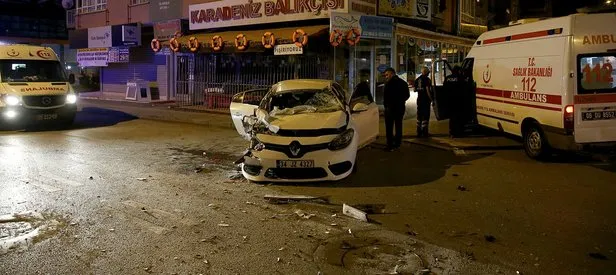 Ankara’da feci kaza! Yaralılar var