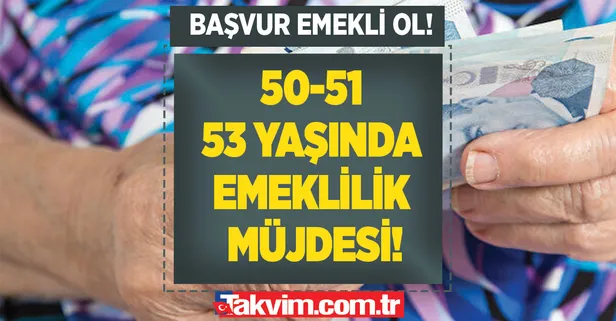 Yıllarca önce emekli olun! 1800 ve 3600 SGK-SSK prim günüyle 50-51 ve 53 yaşında emeklilik müjdesi! İşte yapmanız gereken