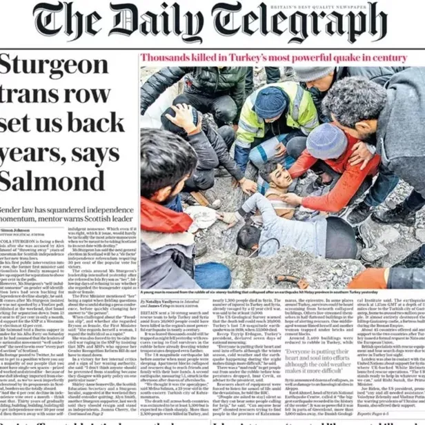 7.7 şiddetindeki deprem dünya basınında: "Şok depremler sonrası kıyamet"-6