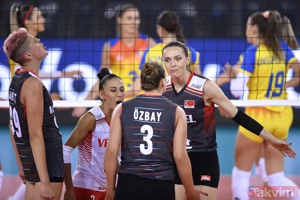 Filenin Sultanları 2021 CEV Kadınlar Avrupa Şampiyonası ilk maçında Romanya'yı 3-1 yendi - 24