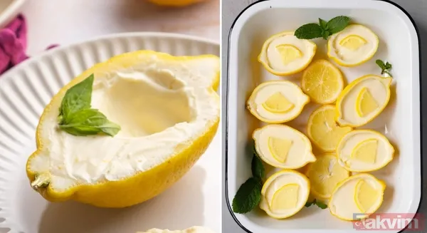 Klasik Tariflerden Sıkılanlar İçin Ferahlatıcı Bir Önerimiz Var. Limon Kabuklarıyla Hazırlanan Bu Tatlı Hem Lezzetli Hem De Oldukça Yaratıcı Bir Alternatif...
