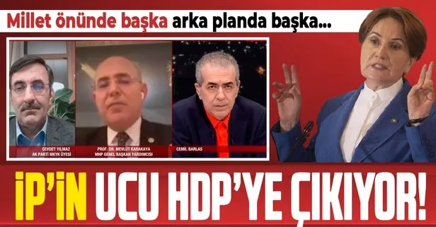MHP Genel Başkan Yardımcısı Prof. Dr. Mevlüt Karakaya A Haber’de konuştu: CHP ve İYİ Parti HDP ile ittifakını gizliyor