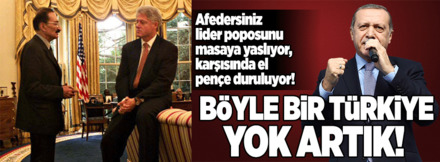 Erdoğan: Artık böyle bir Türkiye yok