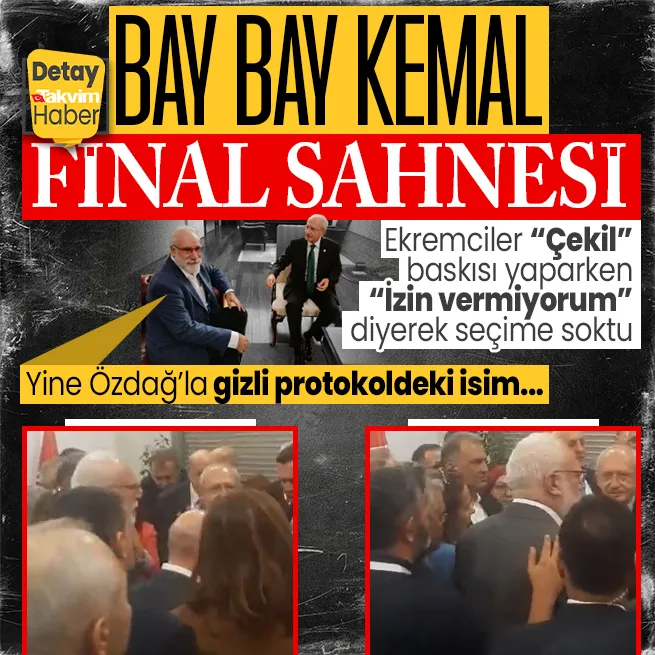 Kemal Kılıçdaroğluna adaylıktan çekilme baskısının görüntüleri ortaya çıktı! Yine İmambakır Üküş...