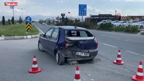 Elazığ’da zincirleme kaza: 1 yaralı