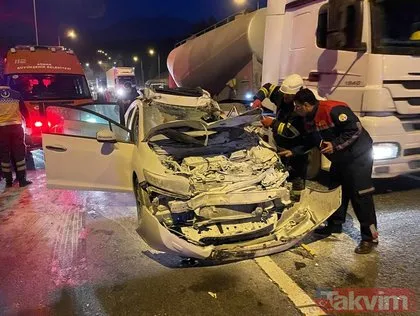 Adana Pozantı’da aşırı hız yapan TIR, kırmızı ışıkta bekleyen araçlara çarptı: 1 ölü, 4 yaralı