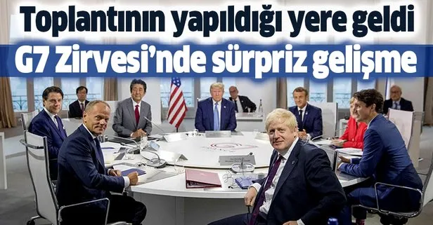 G7 Zirvesi'nde sürpriz gelişme