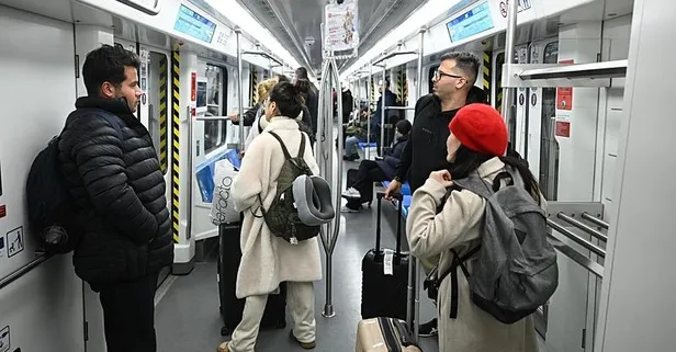 Gayrettepe-İstanbul Havalimanı-Arnavutköy metro hattı tüm zamanların en yüksek yolcu sayısına ulaştı