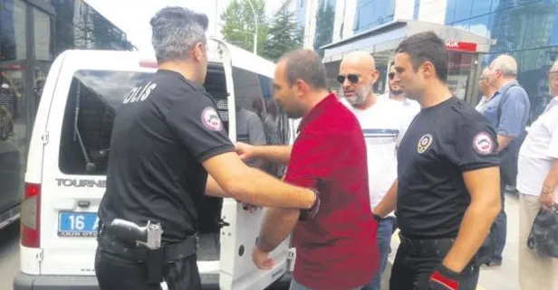 Otobüs sapığı kaçamadı