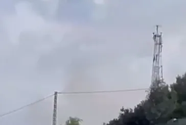 Lübnan sınırında çatışma anları kamerada!