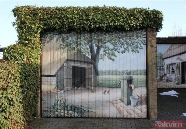 En sıra dışı garaj kapıları - 18