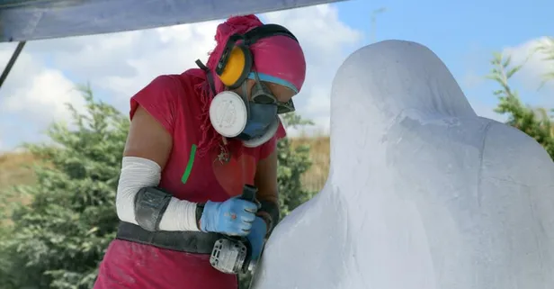 Son dakika: CHP'nin tek bildiği taş yontmak! Büyükçekmece Belediyesi Uluslararası Heykel Sempozyumu'na hazırlanıyor