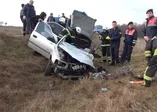 Tekirdağ'da feci kaza: 1 ölü 4 yaralı