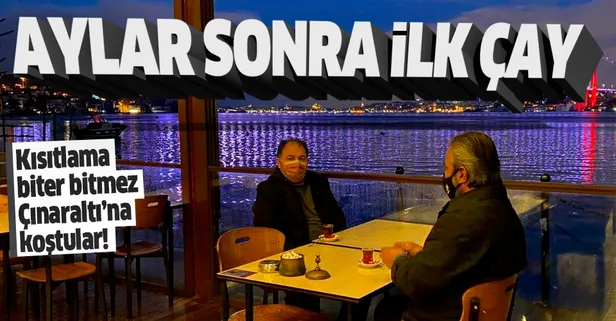 SON DAKİKA: İstanbul'da 102 gün sonra ilk çay