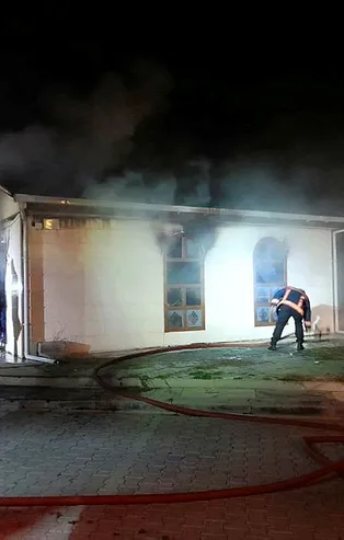 Ankara'da acı olay! Mescit yangınında hayatını kaybetti