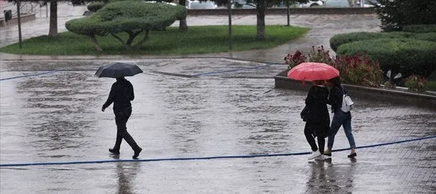 7 il için kuvvetli yağış uyarısı! Sel, su baskını ve...
