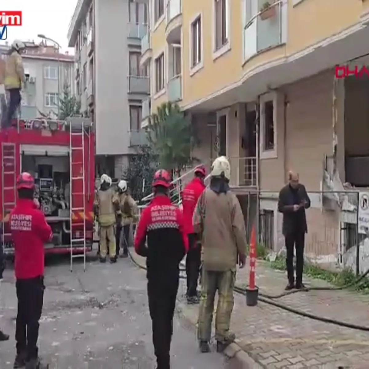 Ataşehir’de korkutan patlama!