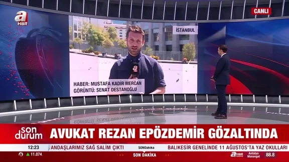 Rezan Epözdemir'in gözaltı süresi uzatıldı!