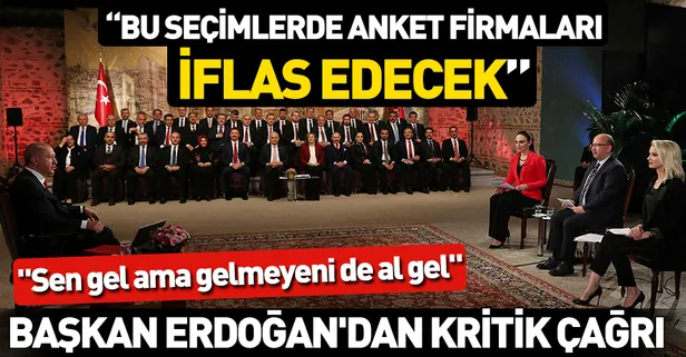 Başkan Erdoğan'dan canlı yayında çok kritik açıklamalar