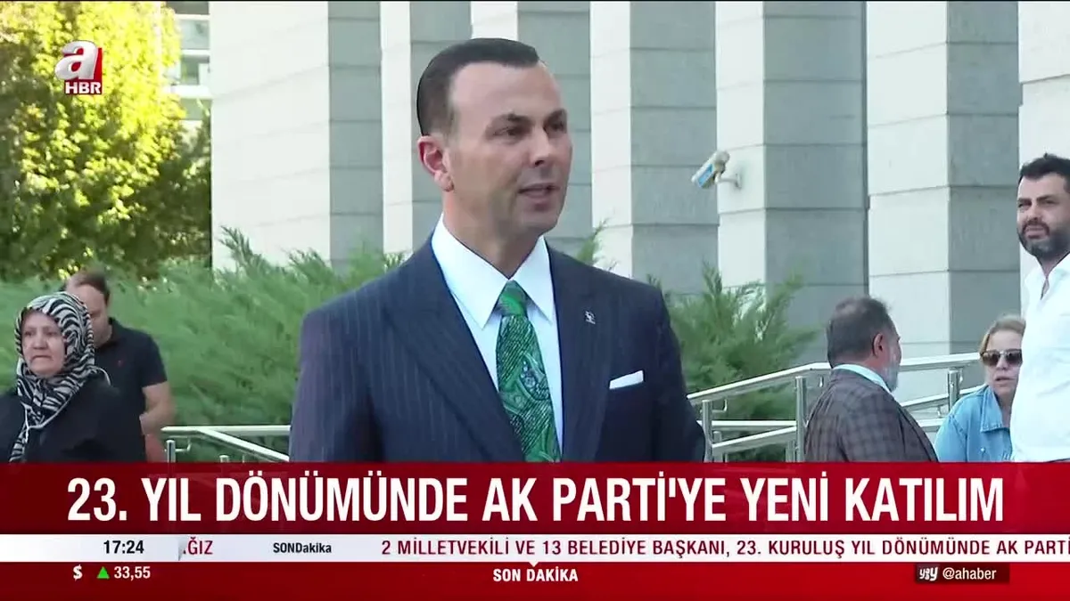 AK Parti’ye 23. Yıl dönümünde yeni katılım!
