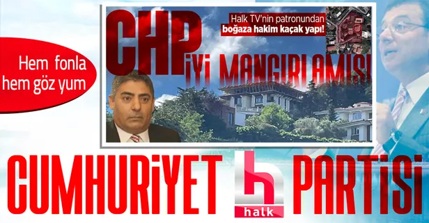 Halk TV'nin patronu Cafer Mahiroğlu'nun Sarıyer'deki kaçak inşaat skandalında oklar İBB'ye çevrildi! Neden göz yumuldu?