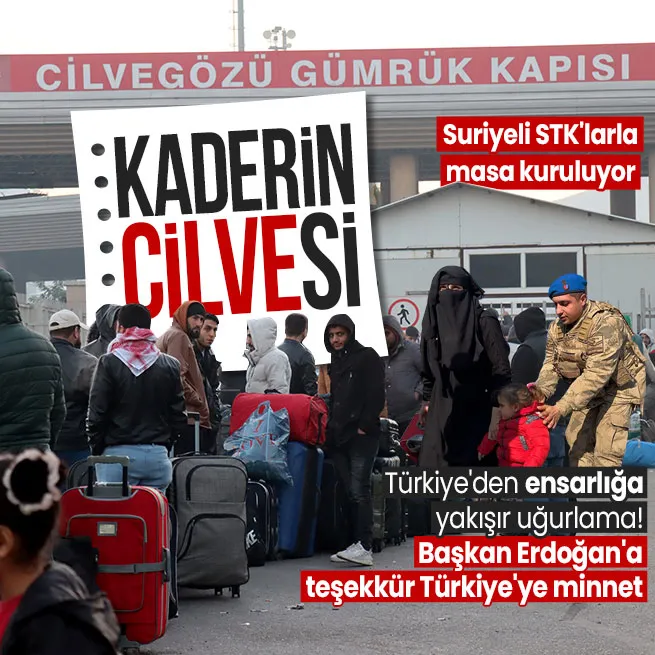 Türkiyeden ensarlığa yakışır uğurlama! Cilvegözü ve Yayladağında Geri dönüş heyecanı... Suriyeli STKlarla masa kuruluyor