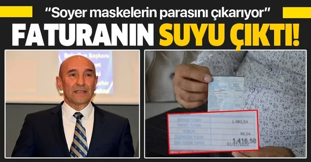 CHP’li Tunç Soyer’in belediye başkanı olduğu İzmir’de vatandaşlar su faturalarının katlamalı geldiğini belirterek isyan etti!
