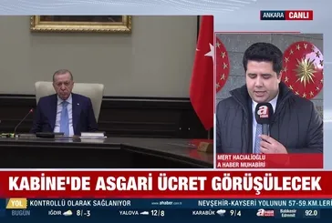 Kabine Erdoğan başkanlığında toplanıyor