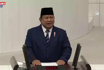 Endonezya Cumhurbaşkanı Subianto TBMM'de!