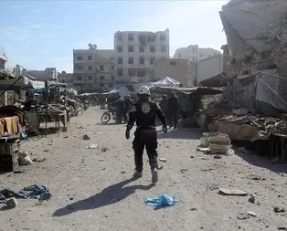 Suriyede pazar yerine kanlı saldırı: Çok sayıda ölü var