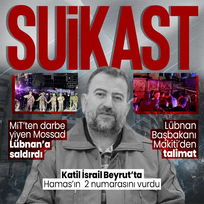 Hamas üyelerini tehdit etmişlerdi! Soykırımcı İsrail, Beyruttaki Hamas ofisini hedef aldı: Salih Aruri hayatını kaybetti! Hamastan ilk açıklama