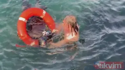 Son dakika: İstanbul Boğazı’nda can pazarı! Denize düşen kadın son anda kurtarıldı