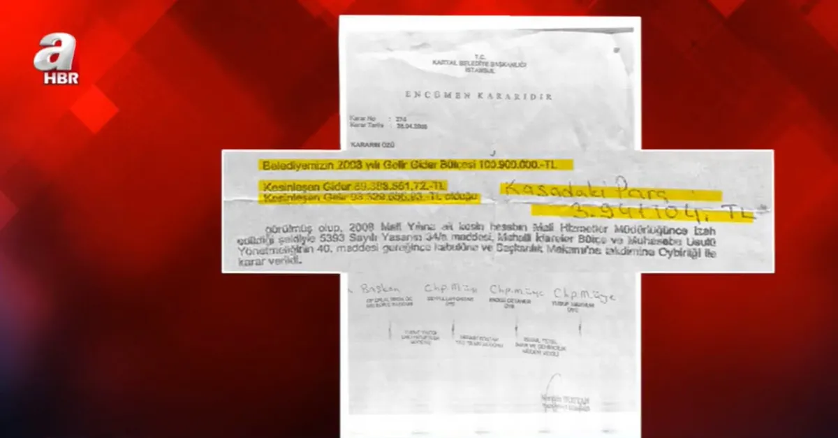 Son dakika: CHP'li Kartal Belediyesi borç sarmalında