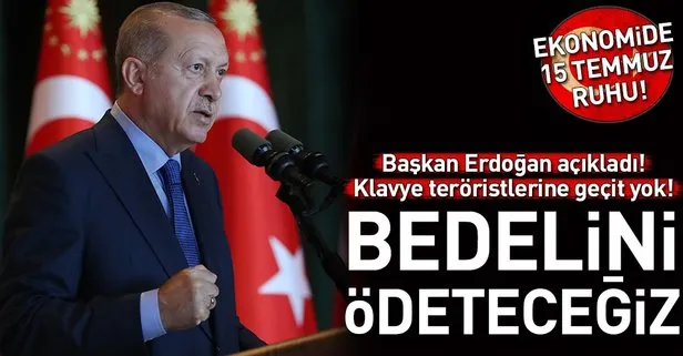 Başkan Erdoğan: İhanet şebekeleri spekülasyon yapıyor