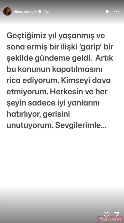 Öpüşme videoları ifşa olmuştu! "İlişkinin iki günlük gösterilmesine..." Yılmaz Erdoğan'ın eski aşkı Cansu Taşkın'dan olay cümleler! - 10