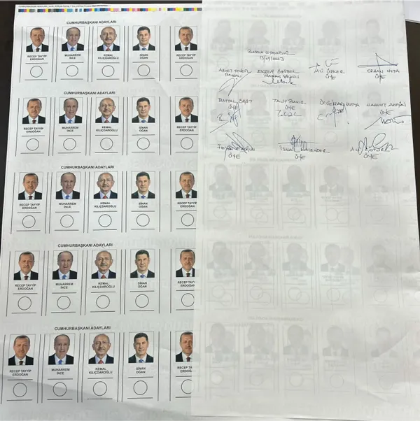 Son dakika: YSK onayladı: İşte seçimlerde kullanılacak oy pusulası-4