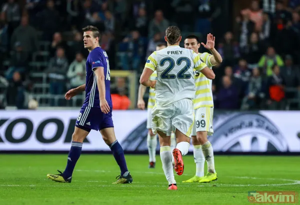 Kanarya'nın geri dönüşü galibiyete yetmedi | Anderlecht 2-2 Fenerbahçe Maç sonucu - 38