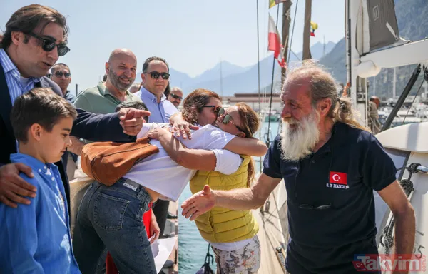 Antalya Limanı'ndan 7 yıl önce ayrılan Zehra-Hasan Şirin çifti dünya turunu tamamladı! Motorlar arızalandı korsanlar taciz etti - 13