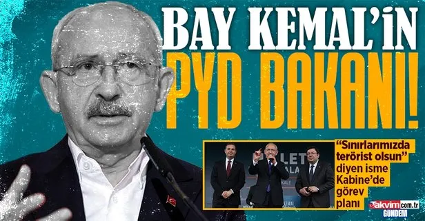 7’li koalisyonun Cumhurbaşkanı adayı CHP Lideri Kemal Kılıçdaroğlu’ndan Sınırlarımızda PYD olsun diyen Muharrem Erkek’e Adalet Bakanlığı