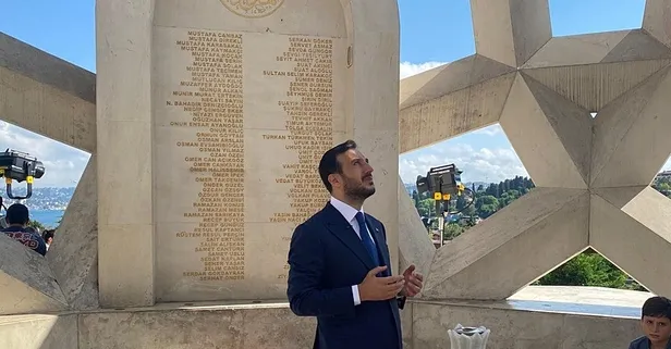 AK Parti İstanbul İl Başkanı Özdemir, 15 Temmuz Şehitler Anıtı'na ziyaret: Milletimizin darbelerle sindirilemeyecek kadar büyük bir yüreği var