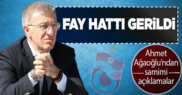 Trabzonspor Başkanı Ahmet Ağaoğlu’ndan samimi açıklamalar