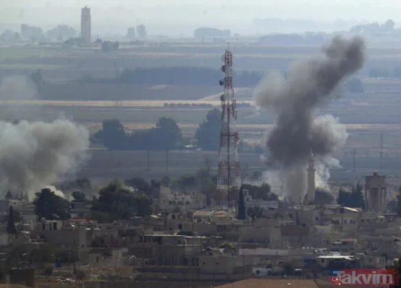 Rasulayn ve Ayn el Arap'ta terör hedefleri vuruluyor! Gökyüzü simsiyah oldu - 11