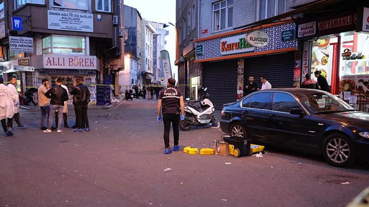 Kağıthane'de silahlı saldırı: 1 ölü, 4 yaralı