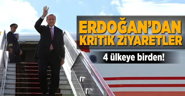 Cumhurbaşkanı Erdoğan Afrika turuna çıkıyor