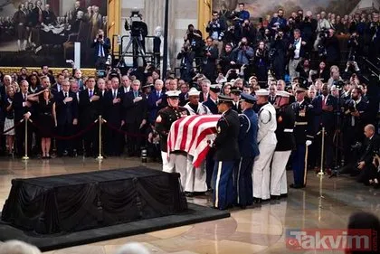 ABD’li Senatör McCain için Kongre’de tören düzenlendi