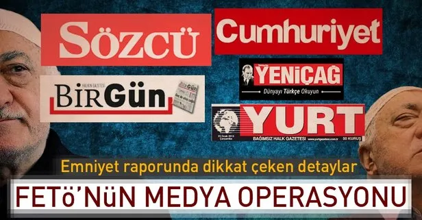 FETÖ'nün "kara propagandası" emniyet raporunda