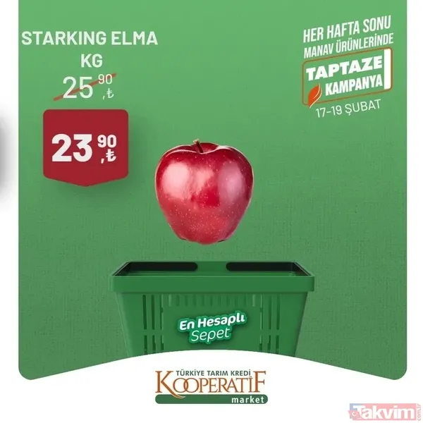 Tarım Kredi KATALOĞU 19-23 Şubat 2024 FİYAT LİSTESİ! Kooperatif market 32 üründe fiyatları indirdi! 2 katlı 6'lı kağıt havlu 54.90 TL... - 6