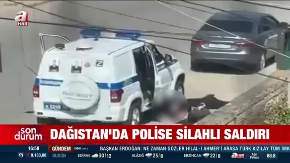 Dağıstan'da silahlı saldırı: Üç polis hayatını kaybetti!