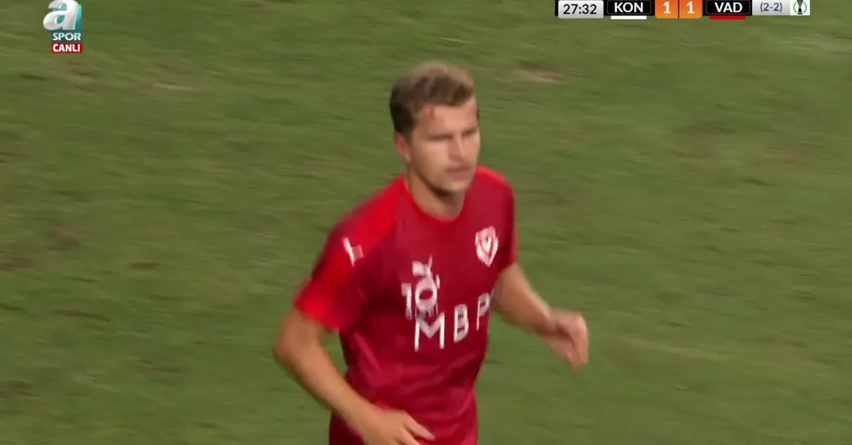 İZLE | Konyaspor 1-1 Vaduz (GOL: Gasser)